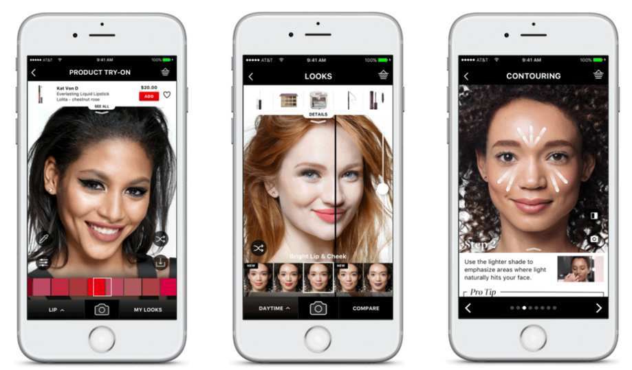 sephora augmented reality app