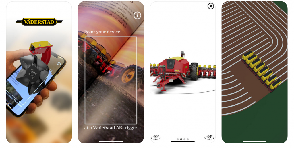 Vaderstad AR app