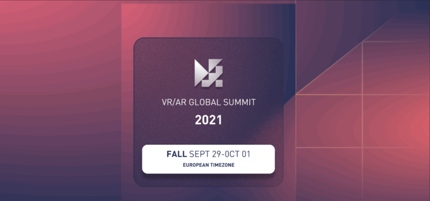 XR events in 2021 - VR AR Gobal Summit