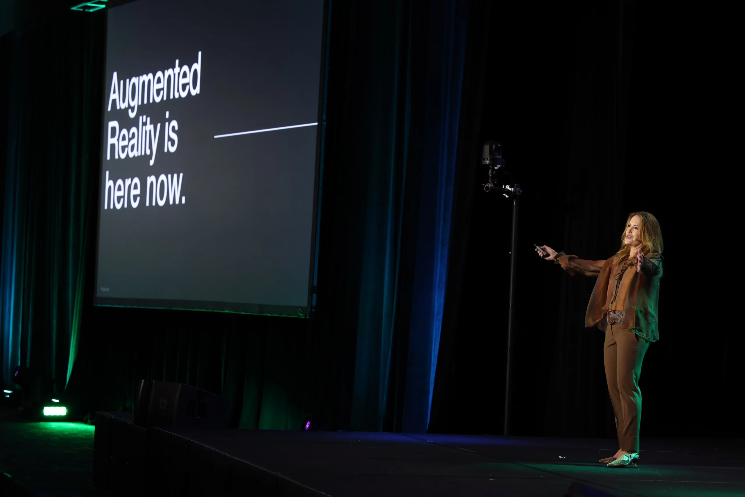 Peggy Johnson, Magic Leap's CEO AWE Day 2