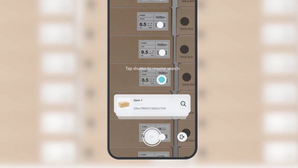 MatrixScan Find - Scandit AR-Powered Smart Data Capture Assisted Search