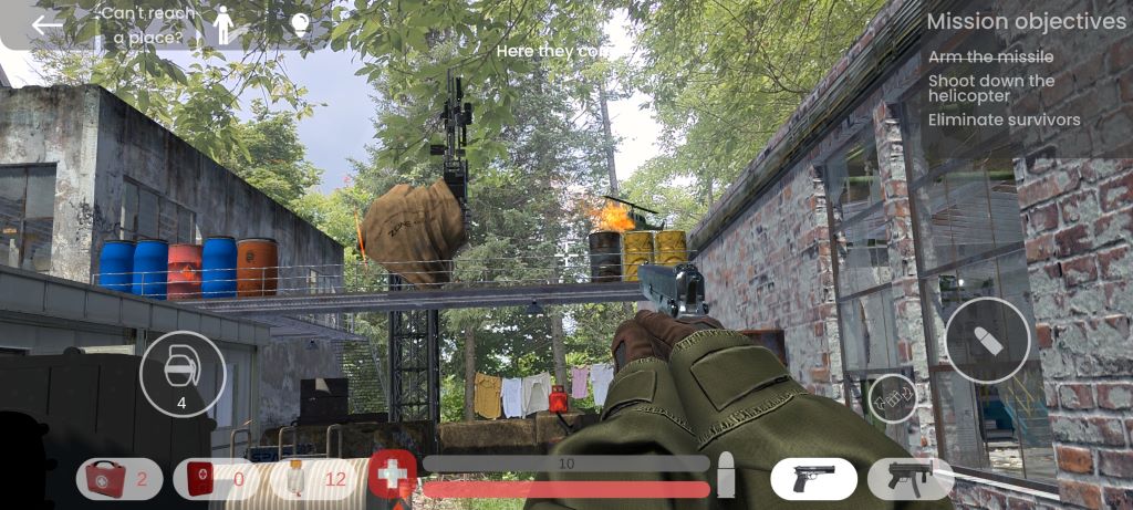 AR game Alien Invasion AR FPS